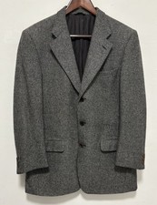 nino cerruti pour homme 50% Cashmere Tweed 3 Button Jacket Size 38r