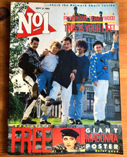 No.1 NUMBER ONE Magazine 21/9/1985 FRANKIE GOES TO HOLLYWOOD The Cure ARCADIA (G