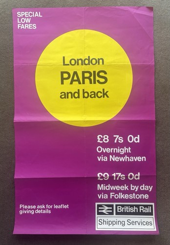 Original 1960s british rail - original,