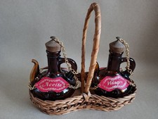 Spanish vintage amber glass
