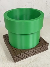 Mario Pipe Popcorn Bucket 3d