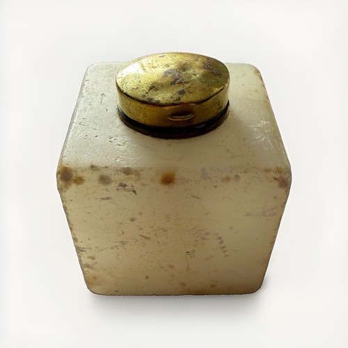 Vtg onyx marble brass - vtg,