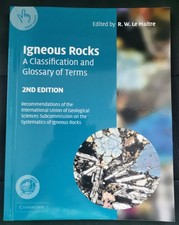 Igneous Rocks A Classification And Glossary Of Terms 2nd Edition Cambridge