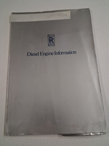 Rolls royce diesel engine - rolls-royce,