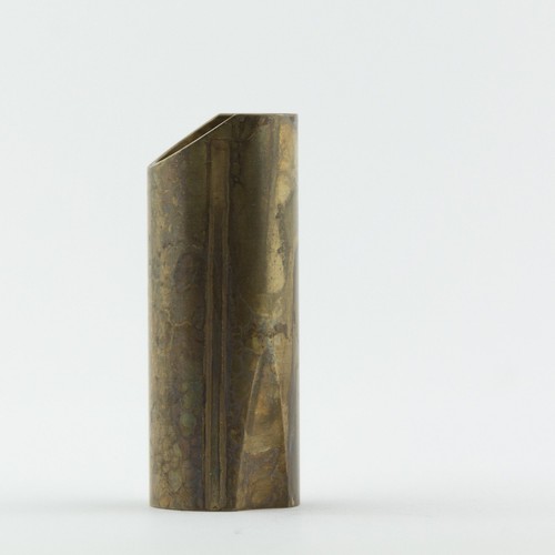 Rock slide aged brass guitar - brass,