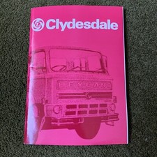 RARE Leyland Clydesdale 2CD 4016/4116 4124 E2CD 1979 Operators Handbook MINT