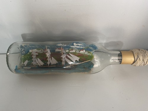 Vintage ship bottle - vintage, in