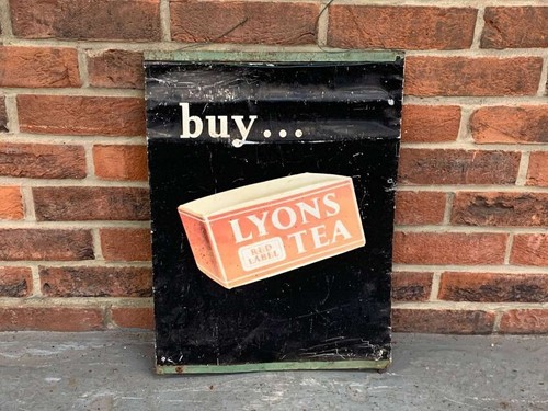 Lyons tea vintage aluminium - tea,