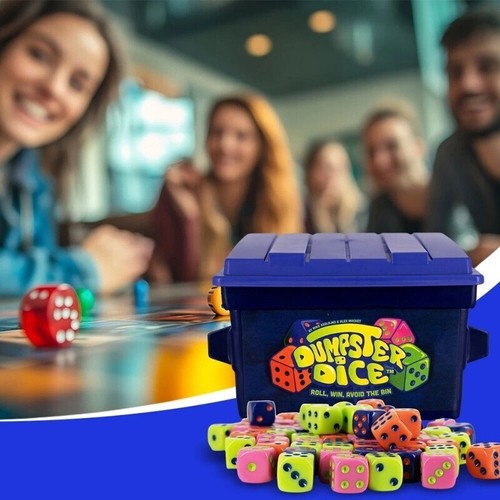 Dumpster dice colorful - 80,