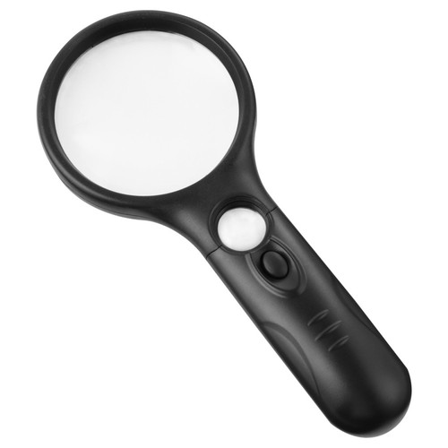 Handheld magnifying glass with - handheld,