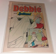 DEBBIE + SPELLBOUND no.258 UK 1978 1st MERGER vintage girls horror comics Misty