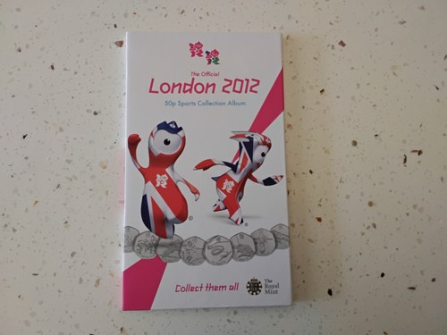 2012 olympics 50p coin - 2012, album