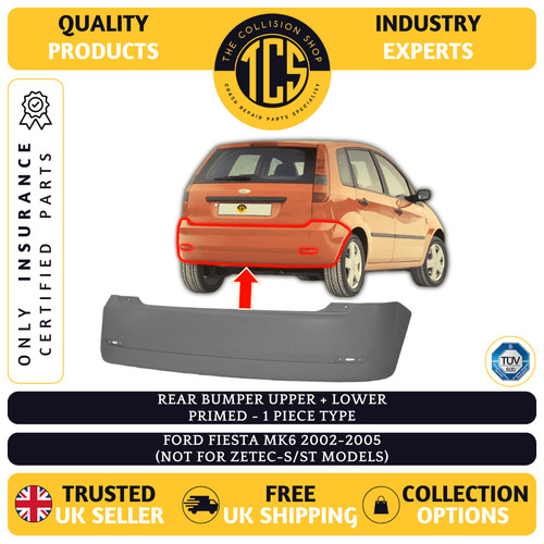 Rear bumper primed piece - bumper, for