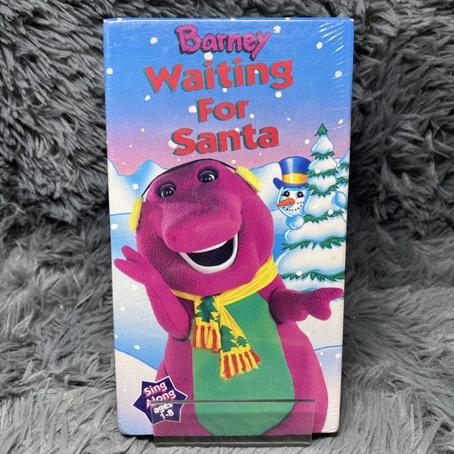 Barney waiting for santa vhs - barney,