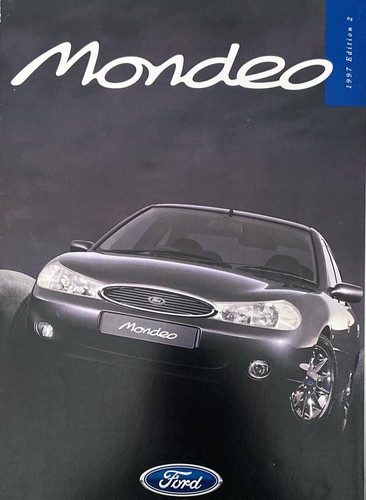 Ford mondeo brochure 1997 - ford, uk