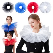 Renaissance Tulle Ruffle Neck