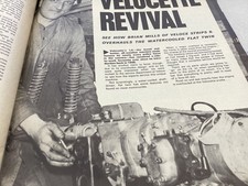 Velocette engine strip - velocette,