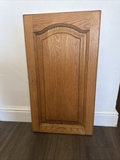 KITCHEN DOOR SOLID MEDIUM  OAK ARCHED  400 X 720  STOCK DZ793
