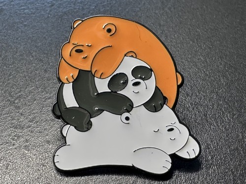 Bare bears enamel pin badge - pin,