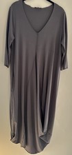 Oska grey stretch viscose