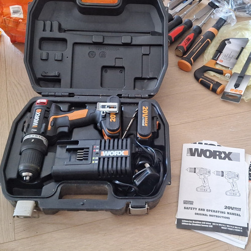 Worx 20v max - worx, drill