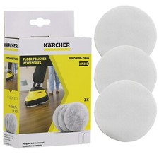 Karcher FP303 Hard Floor Polisher Pads Parquet Stone Linoleum Laminate Wood PVC