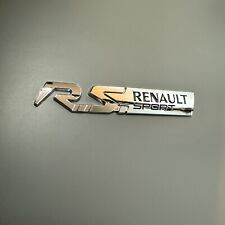 RS Renault Sport Badge Black