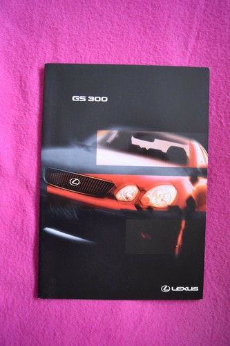 Lexus gs300 brochure 1998 - gs300,