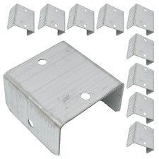 Galvanised fence trellis - fence, /