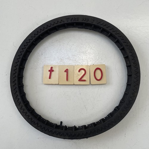 Nos solid black rubber - solid,