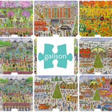 Galison 1000 & 500 Piece Jigsaw Puzzles - Over 20 Titles to Choose From...