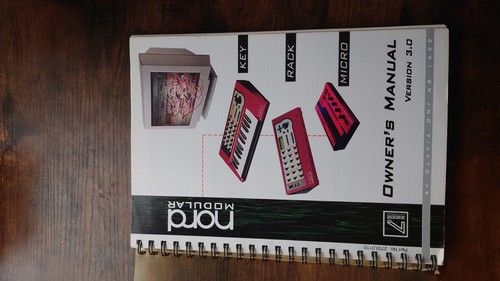 Clavia nord modular keyboard - clavia,