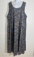 Vtg Laura Ashley Jumper Dress