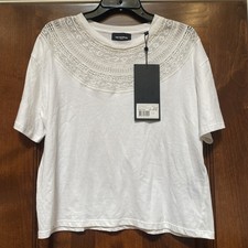 The Kooples Womens White Lace