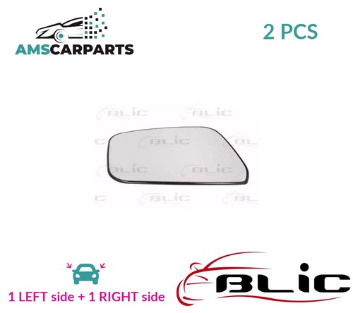 Rear view mirror glass pair - rear,