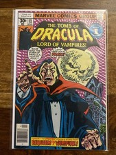 Tomb Of Dracula No 55. 1st Full Appearance of Janus  1977 Marvel Comic VF-