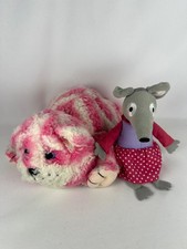 Yawning Bagpuss Soft Toy Cat &