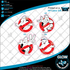 Ghostbusters Logo Stay-Puft Marshmallow Man Car Van Wall Sticker Vinyl Decal