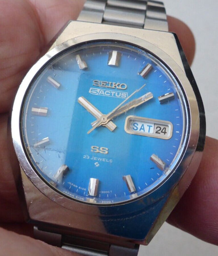 Seiko 5actus vintage gents - seiko,