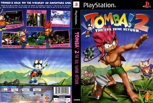 Tomba tombai ps1 front pal - tomba,