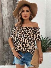 Women's Leopard Print Blouse