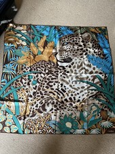 Cartier silk 90cm scarf with