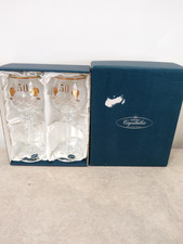 Bohemia Lead Crystal Pair of