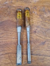 2 JAPANESE CHISELS NOMI  16mm