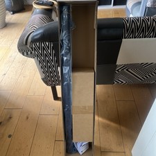 2Pcs Black Roof Rails Rack