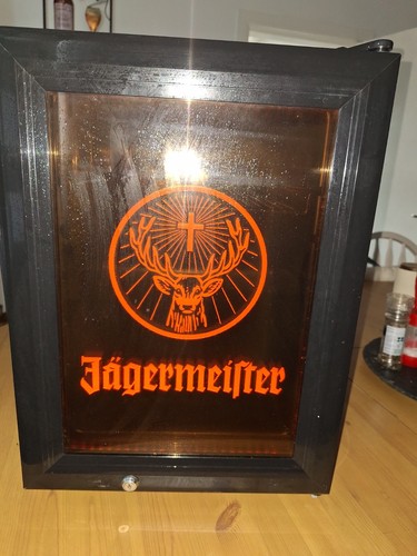 Jägermeister bar top fridge - jägermeister,