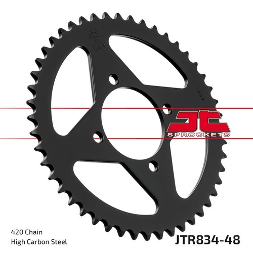 Steel rear sprocket - jt,