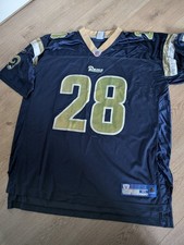 VTG  Reebok St Louis Rams Marshall Faulk #28 NFL Jersey Mens XXL