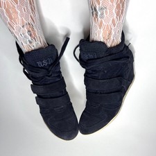 ASH Navy Suede Marant Style