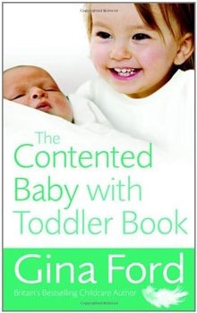 The contented baby with - the,